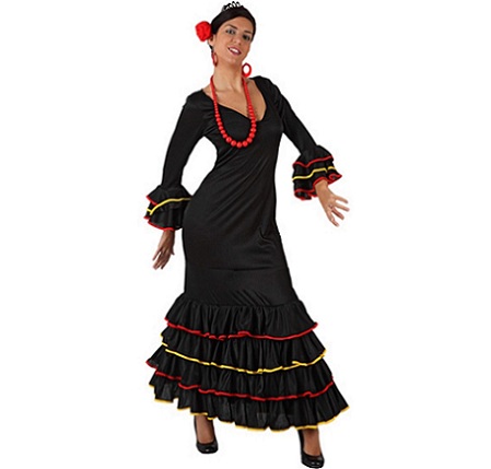 flamenca-mujer-negro