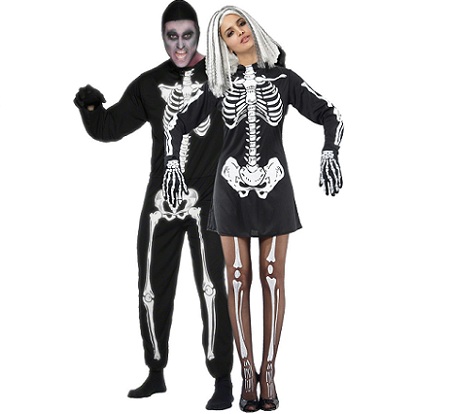 7-disfraces-parejas-halloween-esqueletos