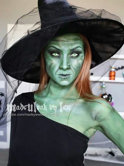 5 Ideas de maquillaje de Halloween para mujer 2014