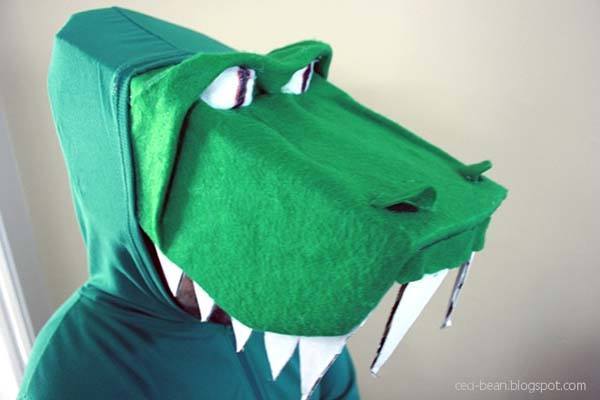 Cómo hacer un disfraz de dinosaurio casero